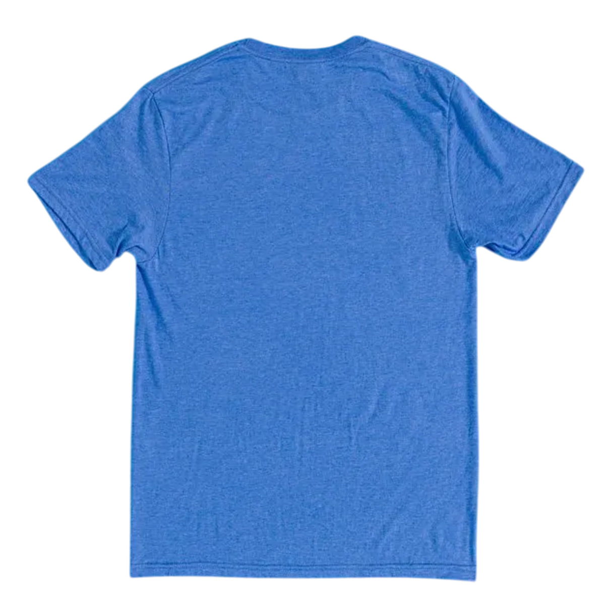 Blue - Back - Jaws Unisex Adult Quint´s Shark Fishing Marl T-Shirt