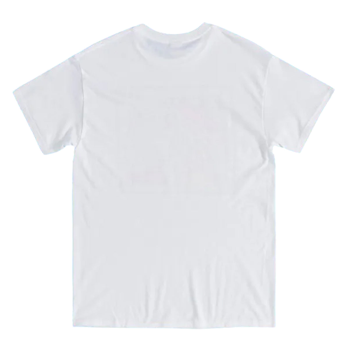 White - Back - Jaws Unisex Adult Graffiti Cotton T-Shirt