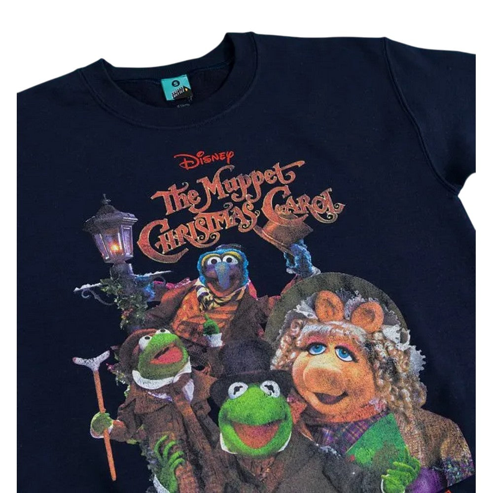 Navy - Side - The Muppets Christmas Carol Unisex Adult Sweater Top