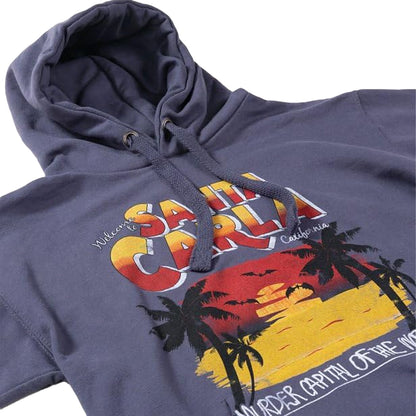 Blue - Back - The Lost Boys Unisex Adult Inspired Welcome To Santa Carla Hoodie