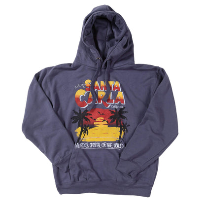 Blue - Front - The Lost Boys Unisex Adult Inspired Welcome To Santa Carla Hoodie