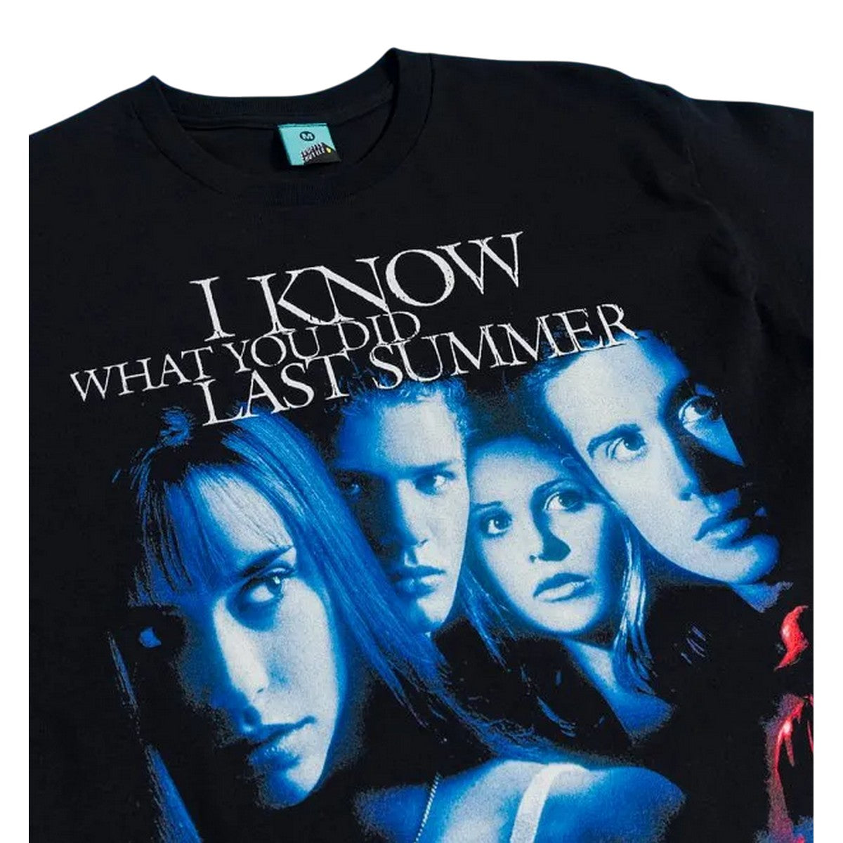 Black - Side - I Know What You Did Last Summer Unisex Adult Movie Poster T-Shirt