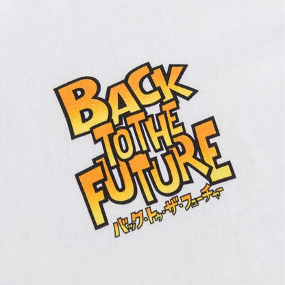 White-Off White - Lifestyle - Back To The Future Unisex Adult Cartoon Back Print T-Shirt