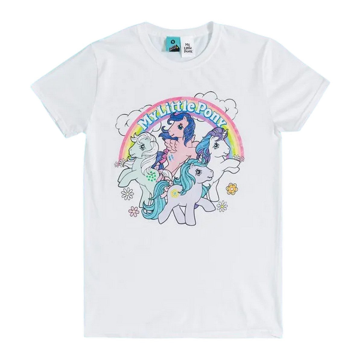 White - Front - My Little Pony Unisex Adult Meadows T-Shirt