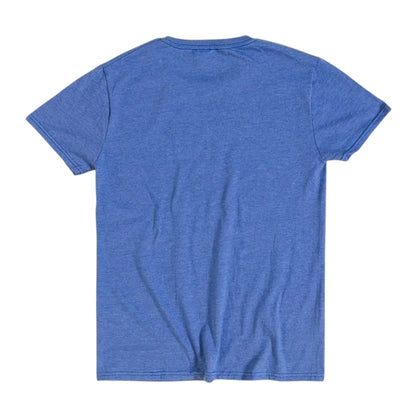 Blue - Back - The Raccoons Unisex Adult Characters Marl T-Shirt