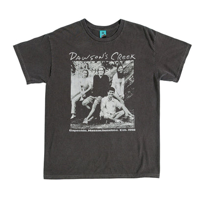 Charcoal - Front - Dawson´s Creek Unisex Adult Vintage Wash T-Shirt