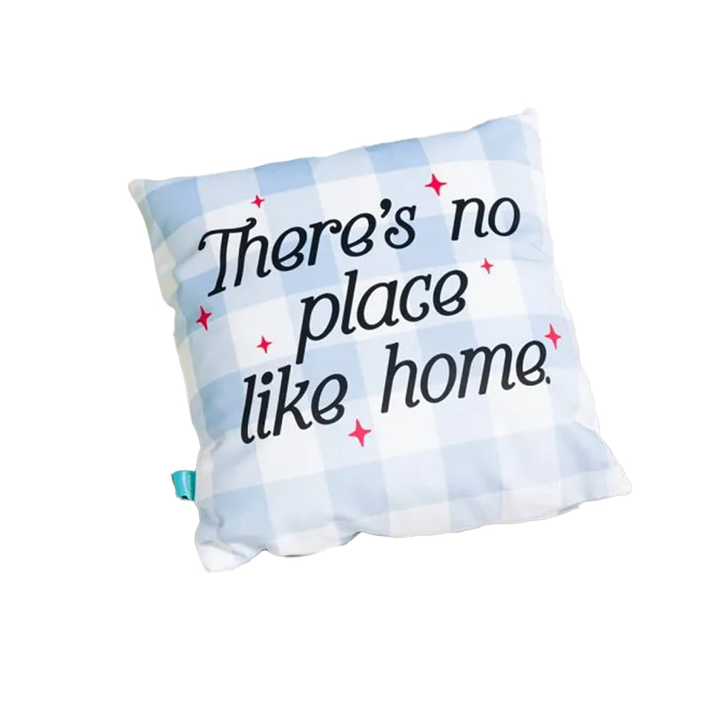 White-Sky Blue - Back - The Wizard Of Oz Theres No Place Like Home Filled Cushion
