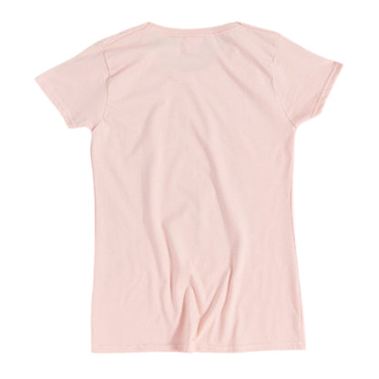 Light Pink - Back - My Little Pony Womens-Ladies Meadows Fitted T-Shirt