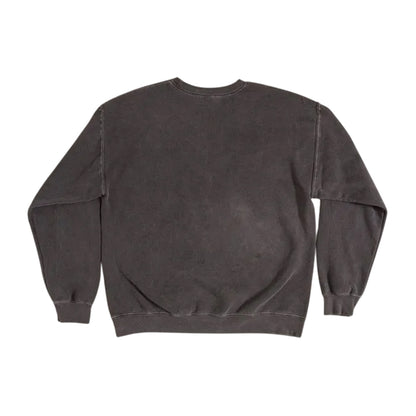 Charcoal - Back - The Nightmare Before Christmas Unisex Adult Oogie Boogie Vintage Wash Sweater Top