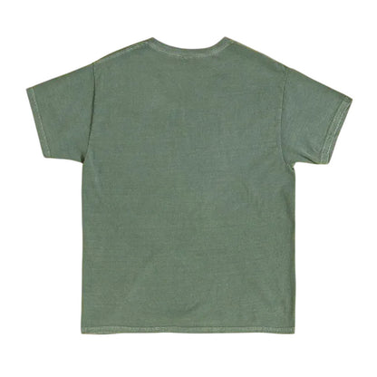 Green - Back - Wallace and Gromit Unisex Adult Vintage Wash Boxy T-Shirt