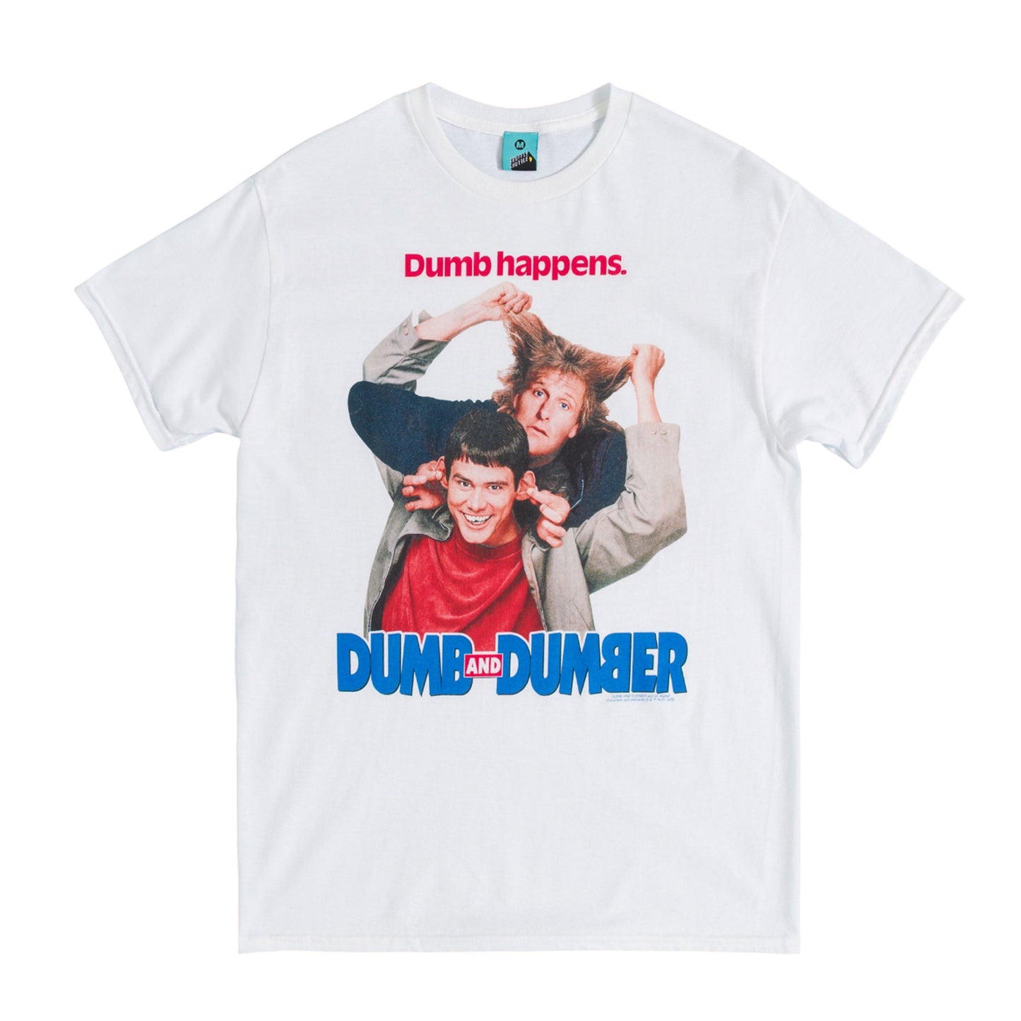 White - Front - Dumb & Dumber Unisex Adult T-Shirt