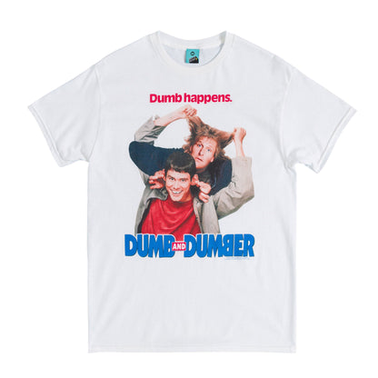 White - Front - Dumb & Dumber Unisex Adult T-Shirt