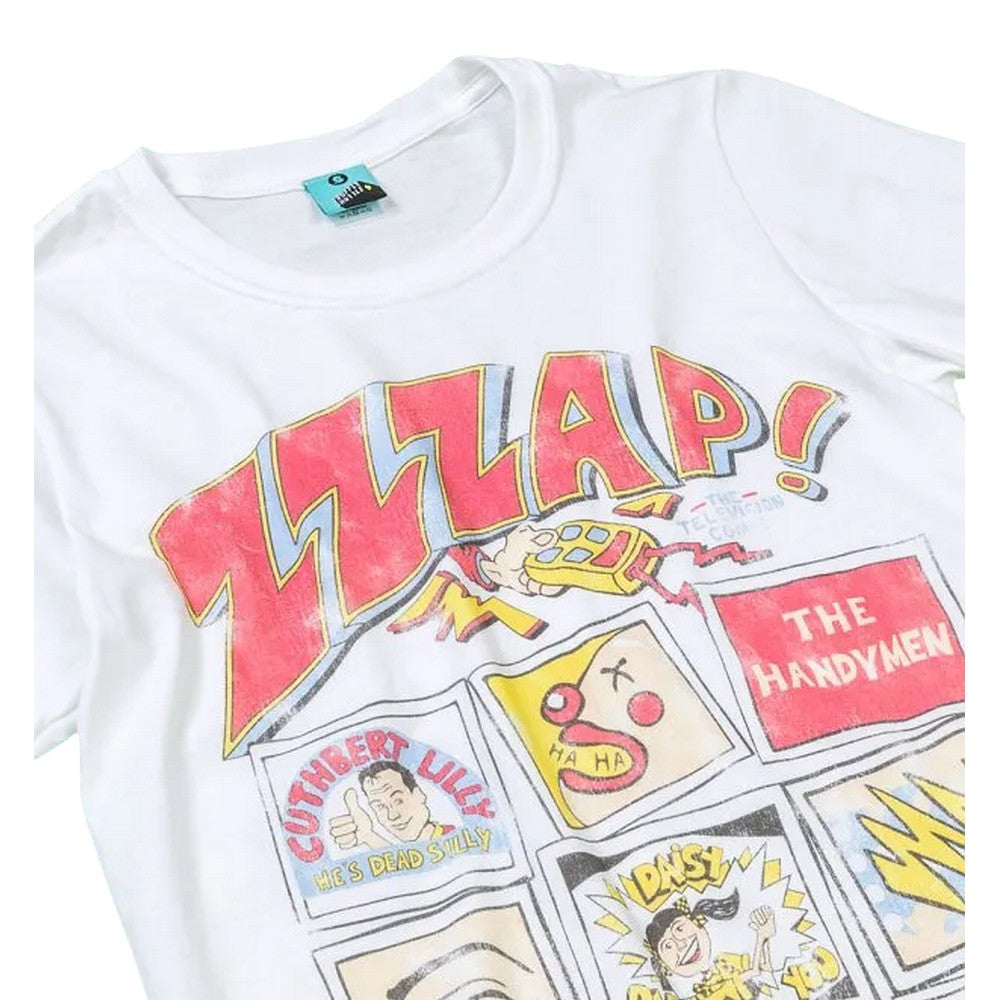 White - Side - ZZZap! Unisex Adult T-Shirt