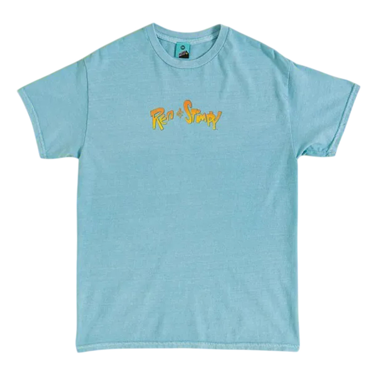 Blue - Front - The Ren & Stimpy Show Unisex Adult Vintage Wash T-Shirt