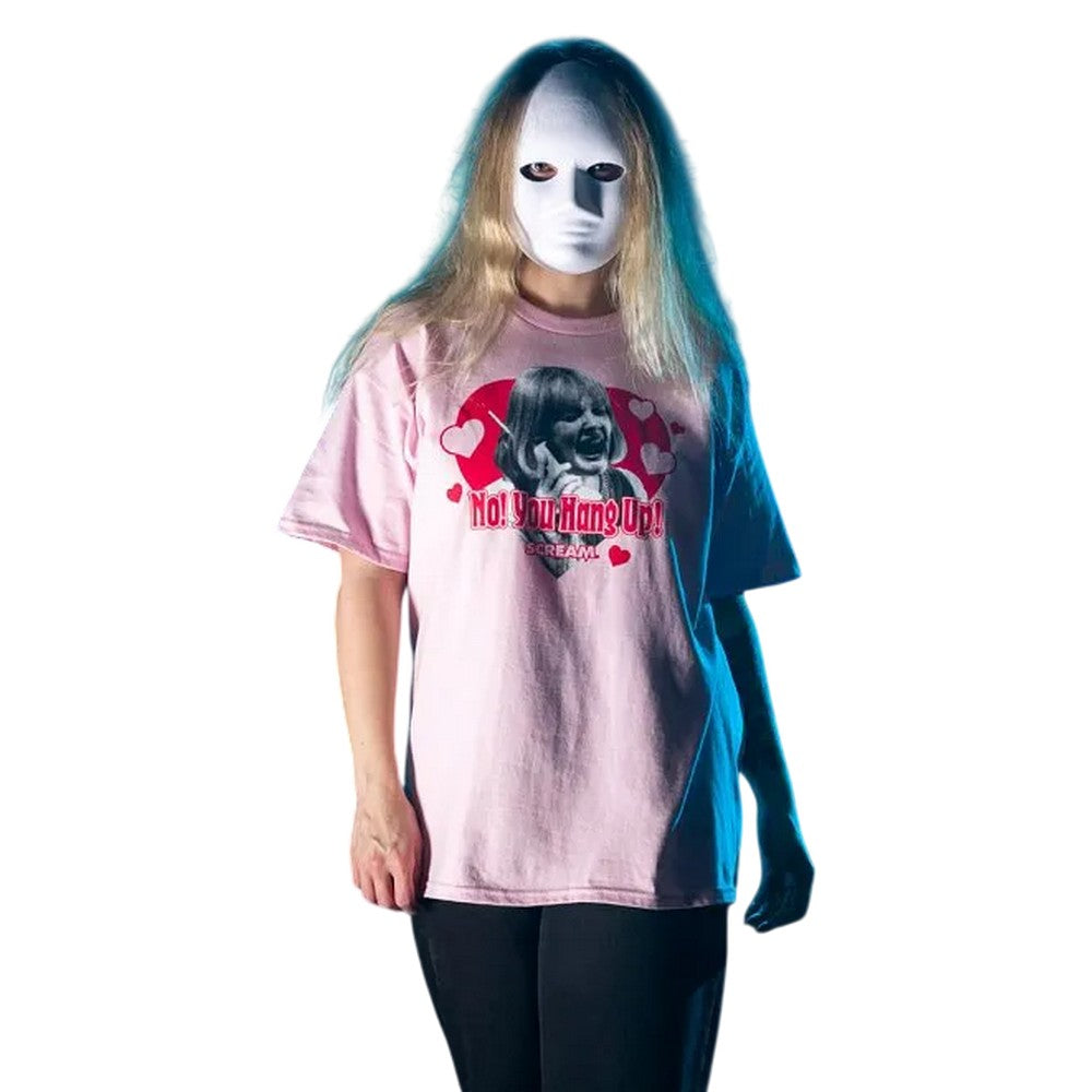 Pink - Lifestyle - Scream Unisex Adult No You Hang Up T-Shirt