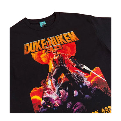 Black - Side - Duke Nukem 3D Unisex Adult T-Shirt