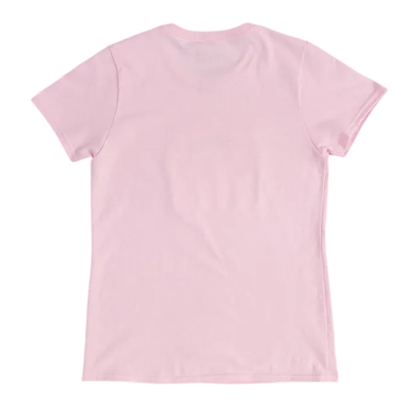 Pink - Back - Star Wars The Mandalorian Womens-Ladies Grogu Puff Print Fitted T-Shirt