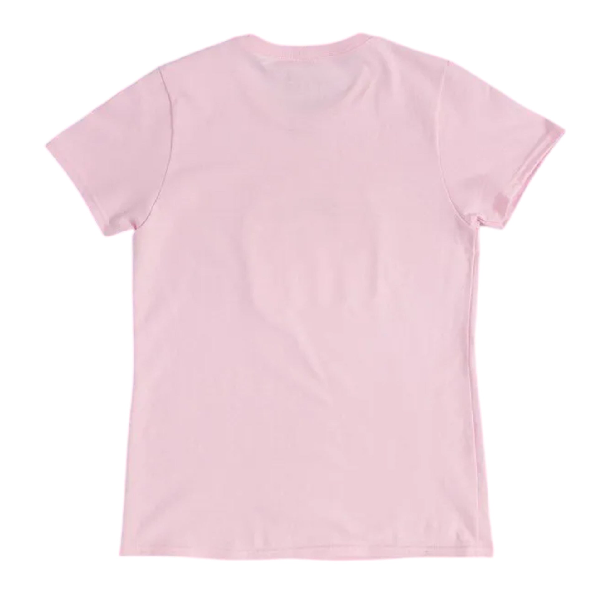 Pink - Back - Star Wars The Mandalorian Womens-Ladies Grogu Puff Print Fitted T-Shirt