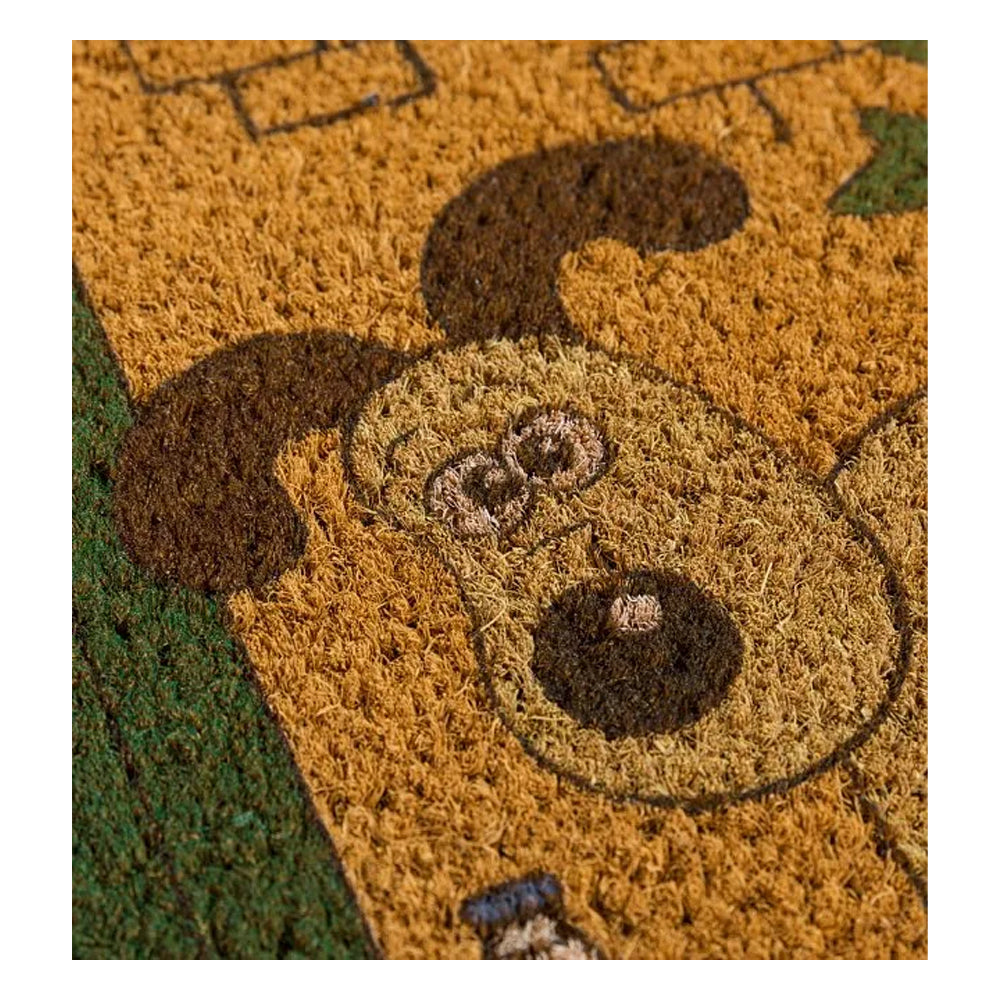 Brown - Back - Wallace and Gromit Home Sweet Home Coir Door Mat
