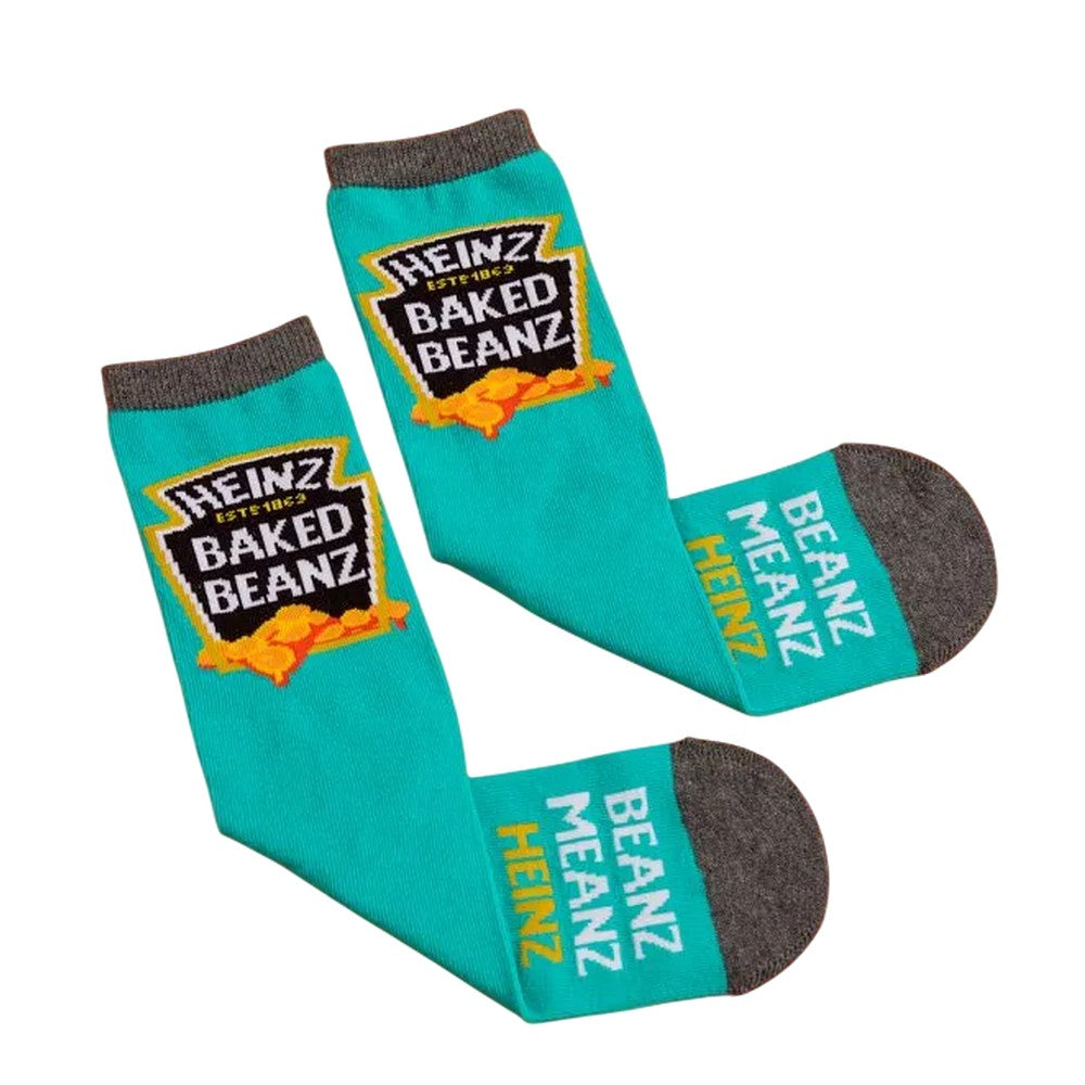 Green - Front - Heinz Unisex Adult Baked Beans Socks