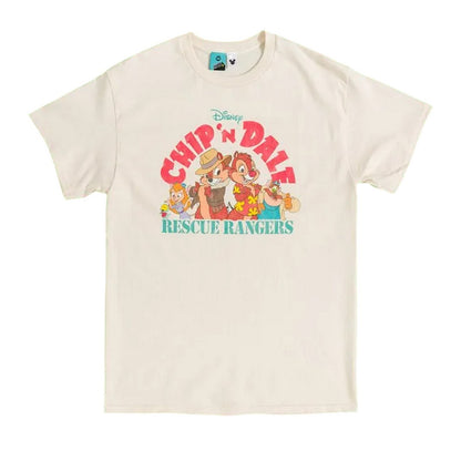 Natural - Front - Chip ´N´ Dale Unisex Adult Rescue Rangers T-Shirt