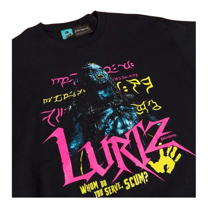 Black - Side - The Lord Of The Rings Unisex Adult Lurtz T-Shirt