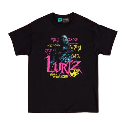 Black - Front - The Lord Of The Rings Unisex Adult Lurtz T-Shirt