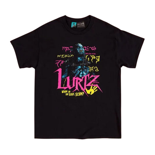Black - Front - The Lord Of The Rings Unisex Adult Lurtz T-Shirt