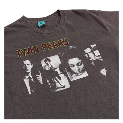 Charcoal - Side - Twin Peaks Unisex Adult Fire Walk With Me Vintage Wash T-Shirt