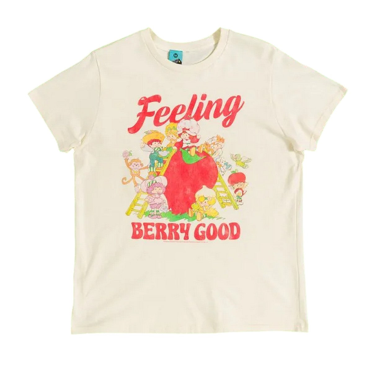 Beige - Front - Strawberry Shortcake Womens-Ladies Feeling Berry Good T-Shirt