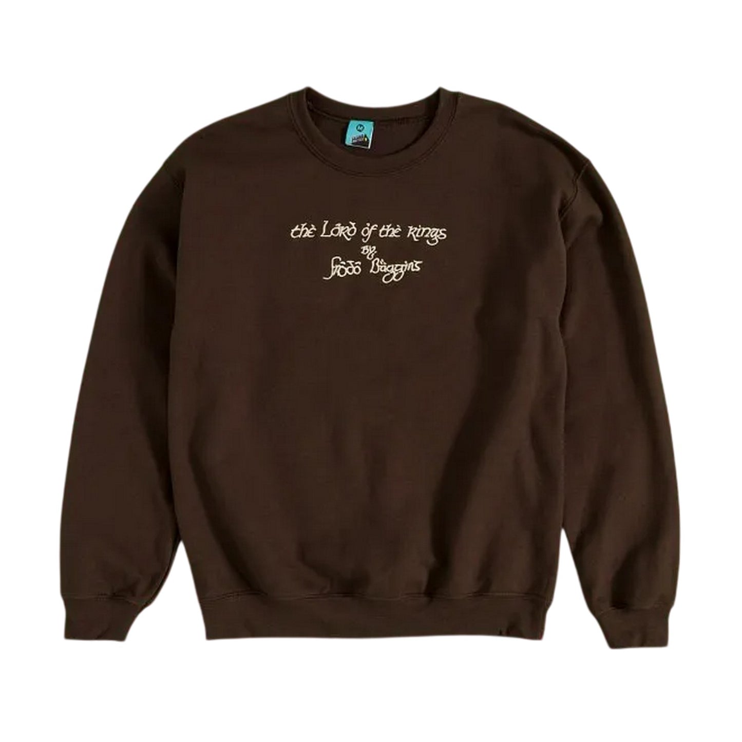 Brown - Front - The Lord Of The Rings Unisex Adult By Frodo Frodo Sweatshirt