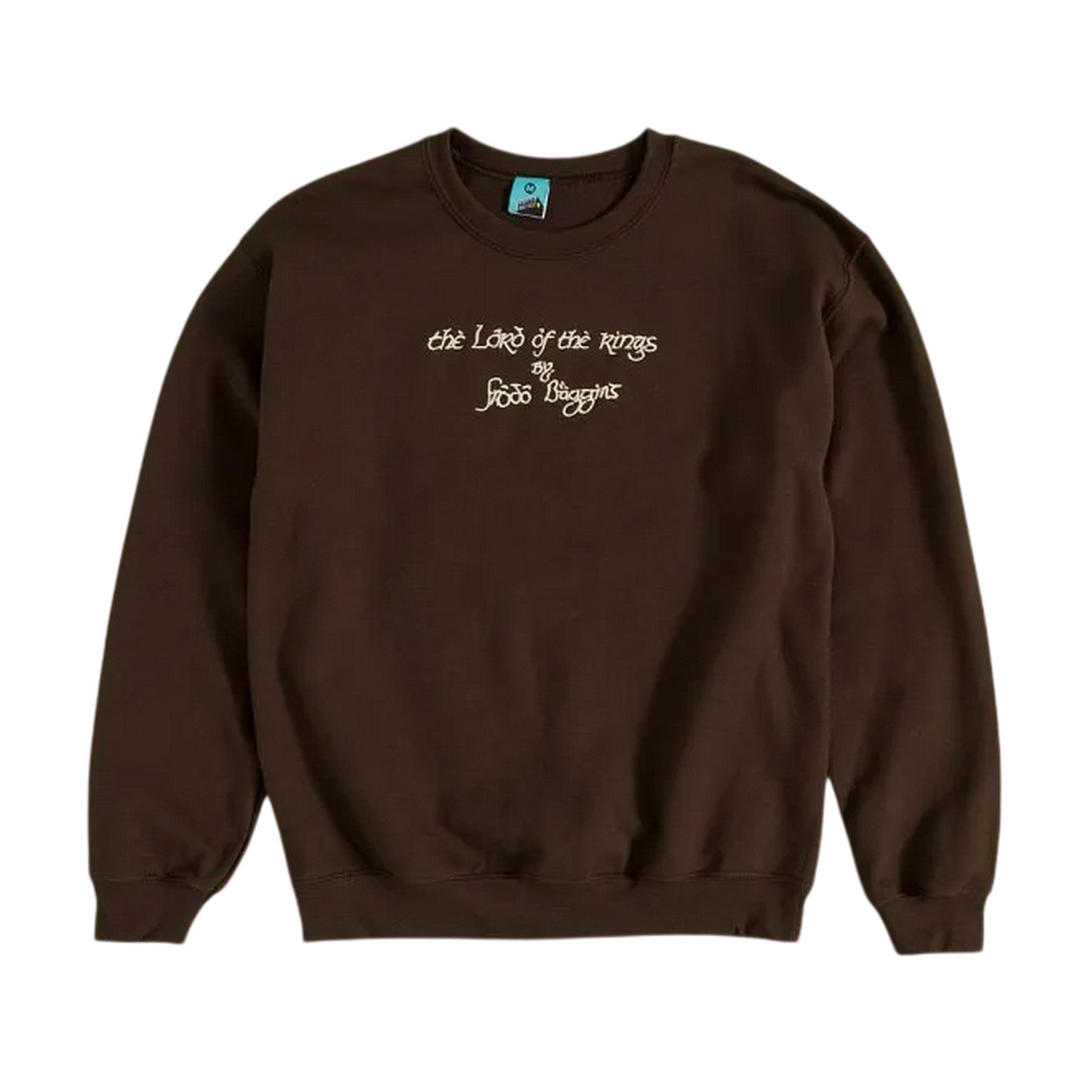 Brown - Front - The Lord Of The Rings Unisex Adult By Frodo Frodo Sweatshirt