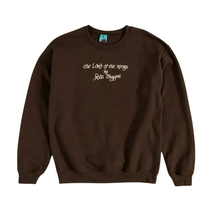 Brown - Front - The Lord Of The Rings Unisex Adult By Frodo Frodo Sweatshirt