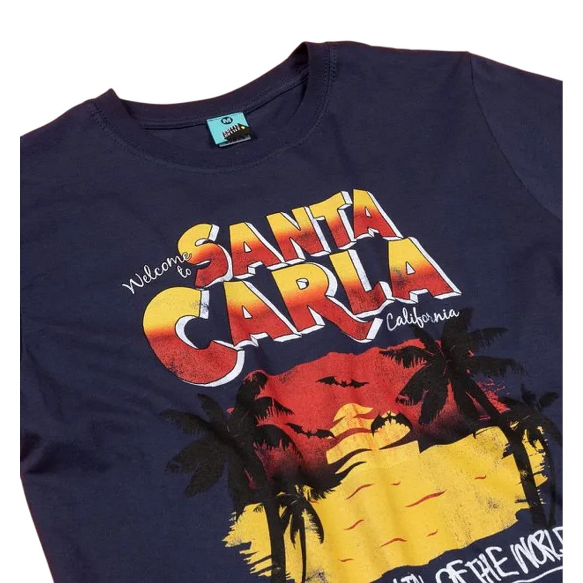 Blue - Back - The Lost Boys Unisex Adult Inspired Welcome To Santa Carla T-Shirt