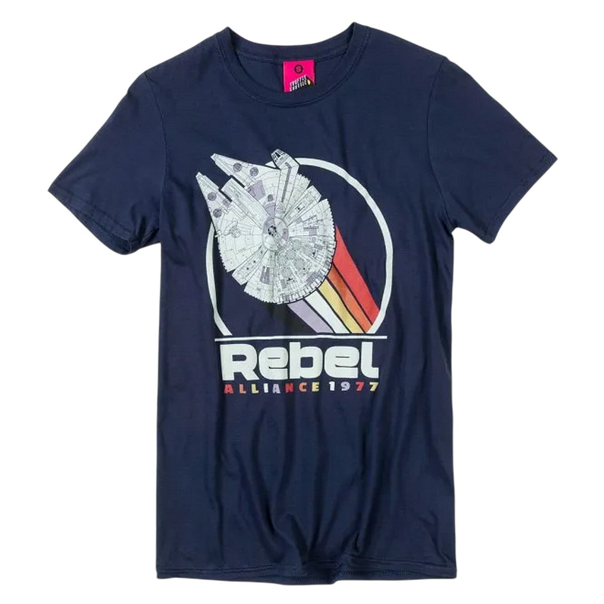 Navy - Front - Star Wars Rebels Womens-Ladies Alliance 1977 T-Shirt