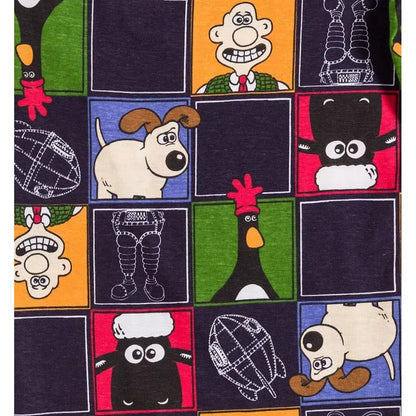 Multicoloured - Side - Wallace and Gromit Unisex Adult All-Over Print Lounge Pants