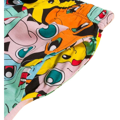 Multicoloured - Side - Pokemon Mens All-Over Print Lounge Pants