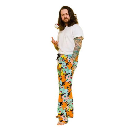 Multicoloured - Pack Shot - Pokemon Mens All-Over Print Lounge Pants