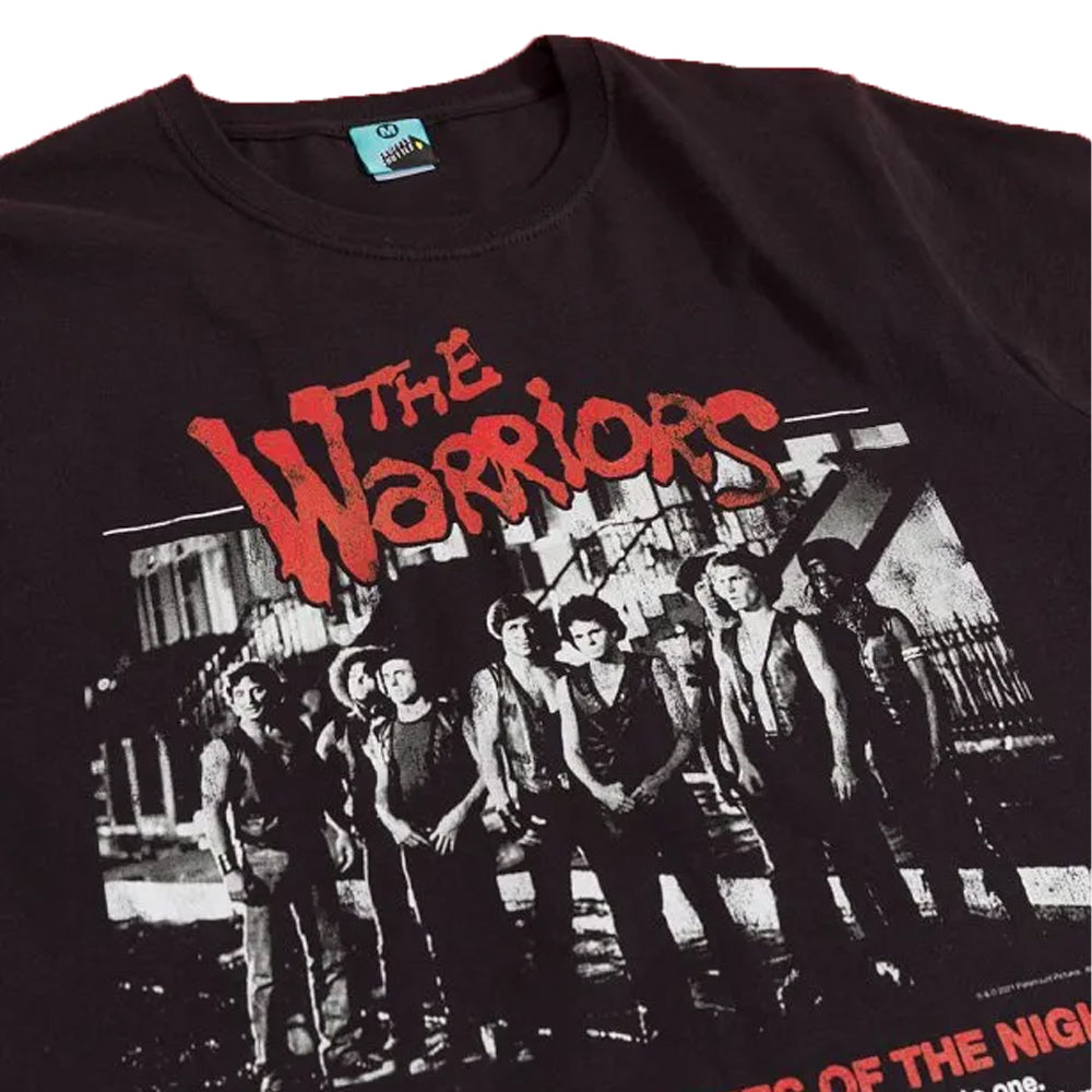 Black - Side - The Warriors Unisex Adult Armies Of The Night T-Shirt
