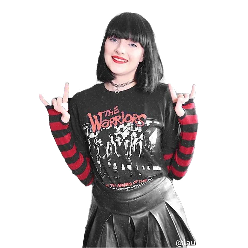 Black - Lifestyle - The Warriors Unisex Adult Armies Of The Night T-Shirt