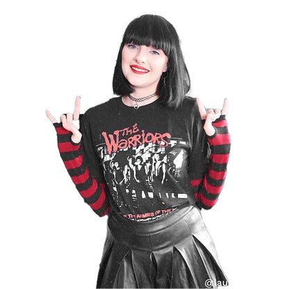 Black - Lifestyle - The Warriors Unisex Adult Armies Of The Night T-Shirt