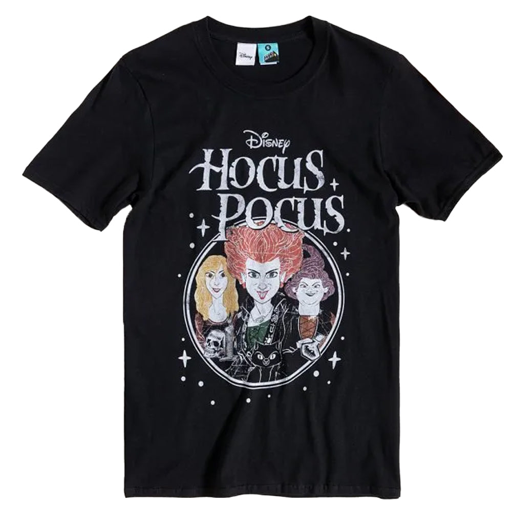 Black - Front - Hocus Pocus Unisex Adult T-Shirt