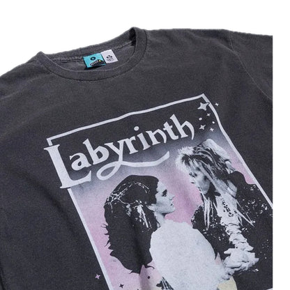 Charcoal - Side - Labyrinth Unisex Adult Precious Thing Vintage Wash T-Shirt