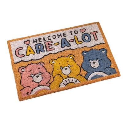 Multicoloured - Front - Care Bears Care A Lot Door Mat
