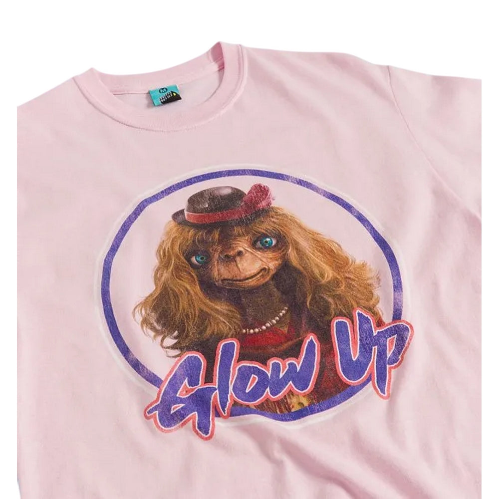 Light Pink - Side - E.T. the Extra Terrestrial Unisex Adult Glow Up T-Shirt