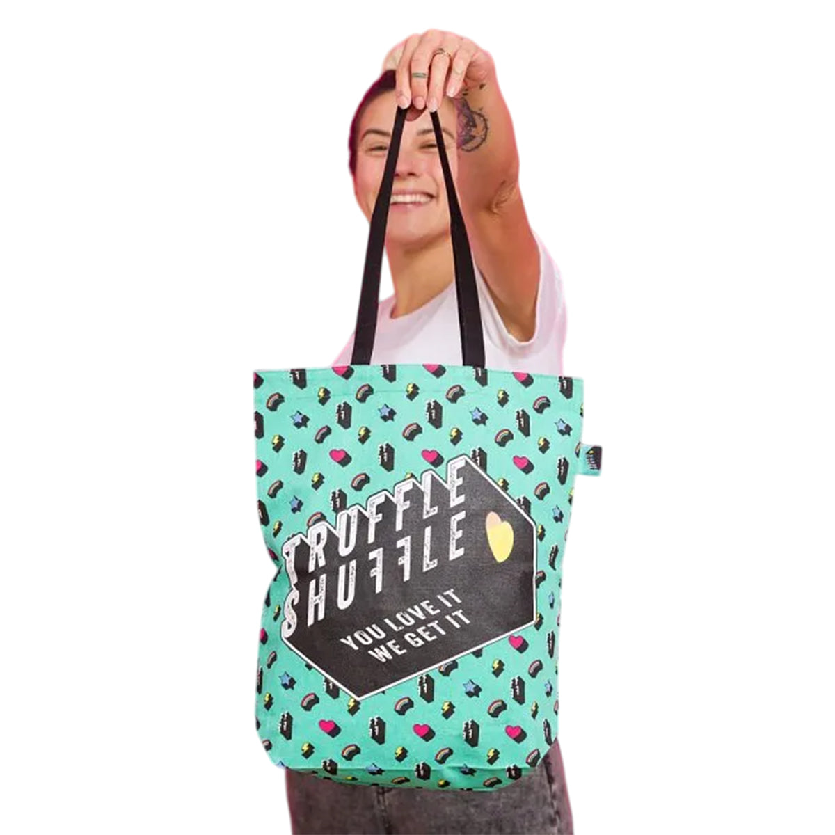 Teal - Back - The Goonies All-Over Print Tote Bag