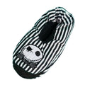 Black-White - Side - The Nightmare Before Christmas Unisex Adult Jack Skellington Slippers