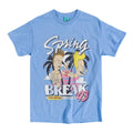 Blue - Front - Beavis & Butthead Unisex Adult Spring Break 93 T-Shirt