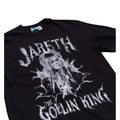 Black - Side - Labyrinth Unisex Adult The Goblin King Tour Back Print T-Shirt