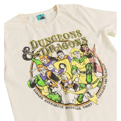 Natural - Side - Dungeons & Dragons Unisex Adult Cartoon T-Shirt